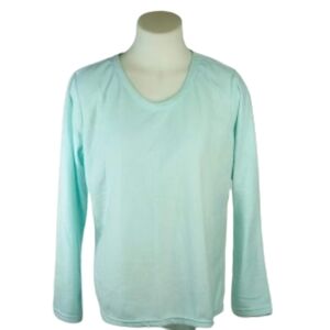 Goodnight Kiss Blue Sleep Top Sz XL
